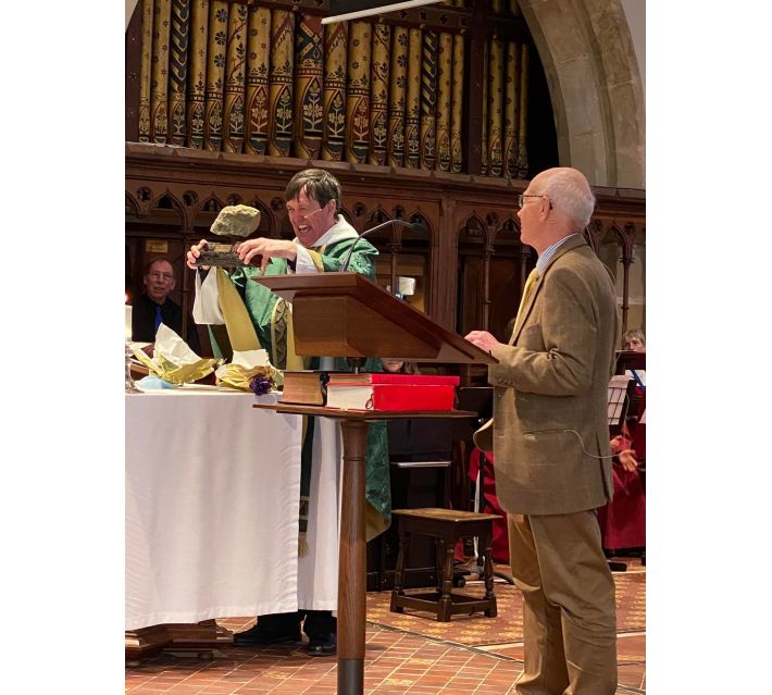 A parting gift for The Revd Michael