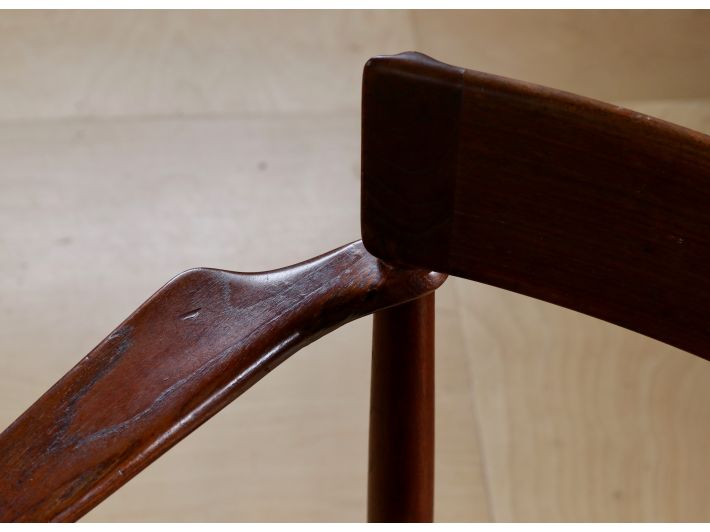 Danish chair of unknown provenance under restoration