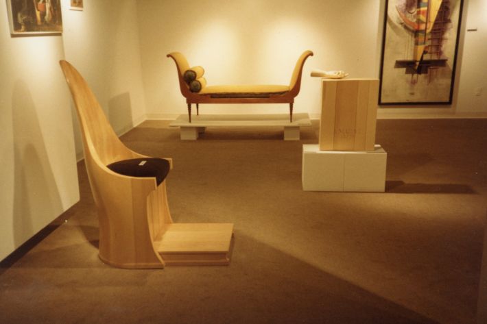 Mme. Récamier day-bed, MOMA exhibition, New York