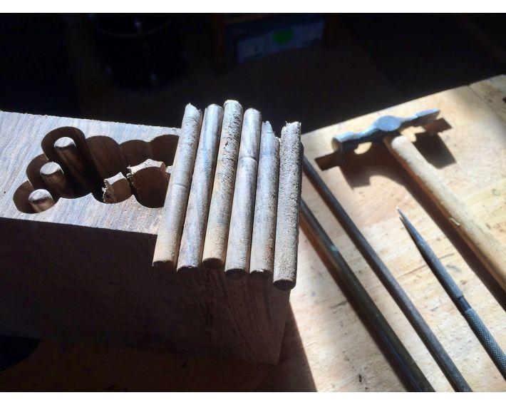 Making walnut dowels